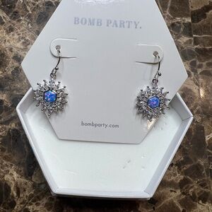 New Bomb Party October Birthday Earrings